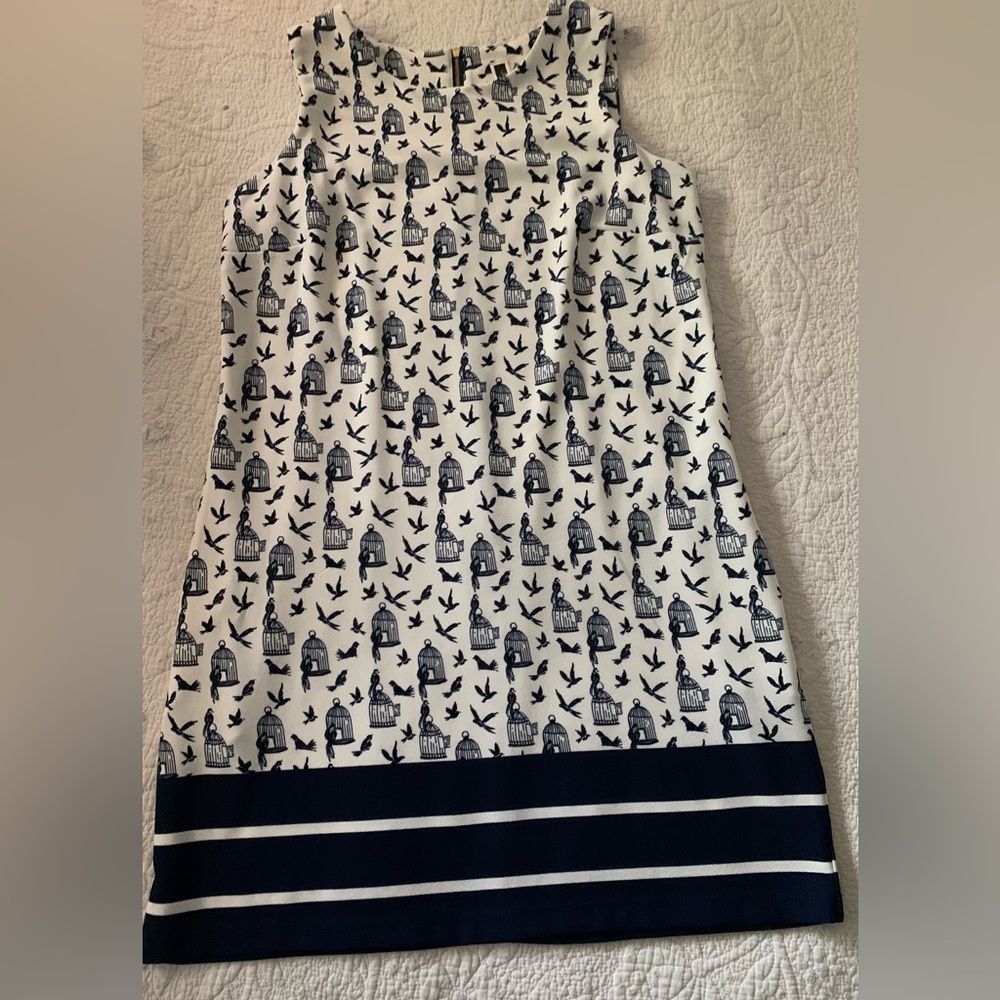 Darling summer knit shift dress